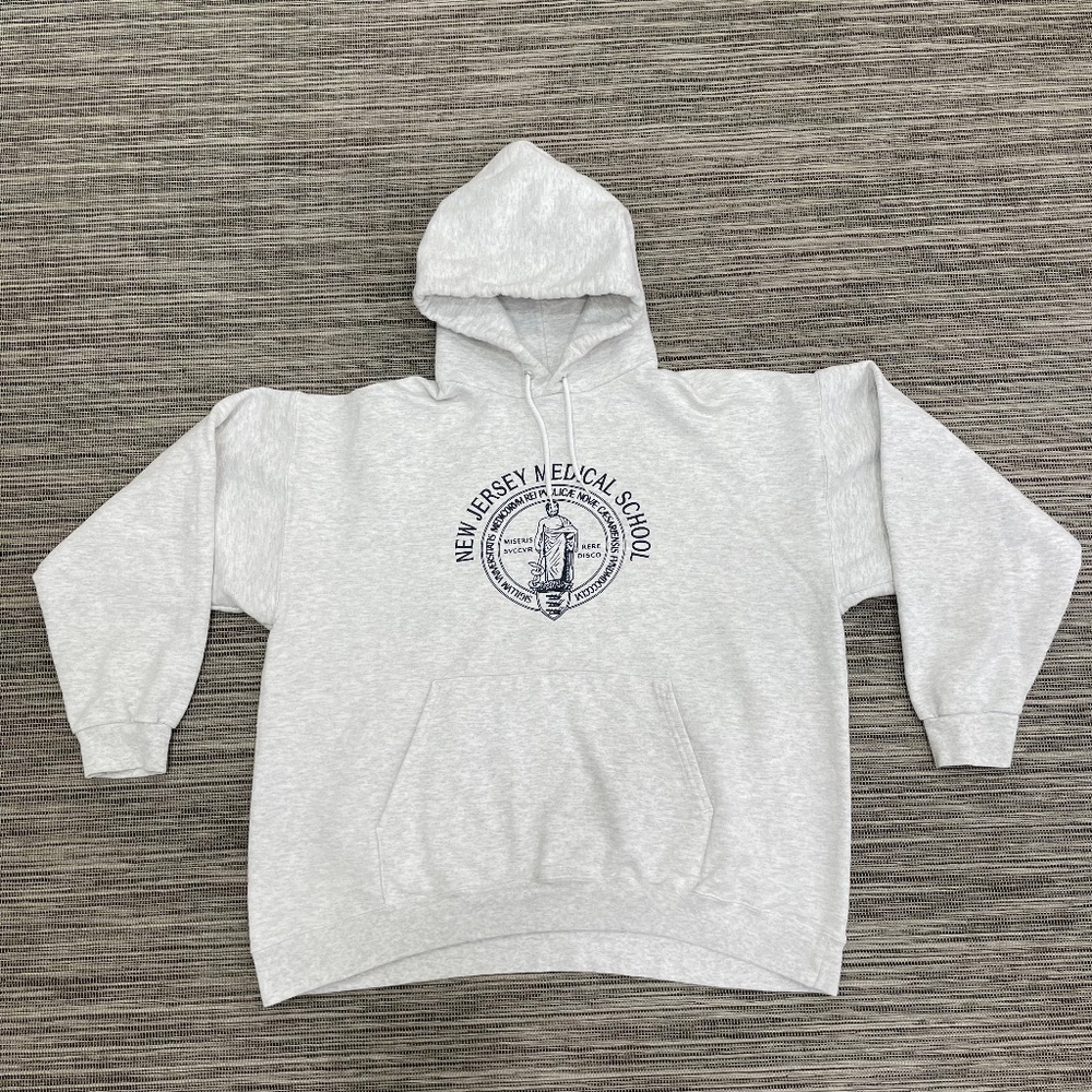 Vintage 90's Hanes Ultimate Cotton Gray Hoodie